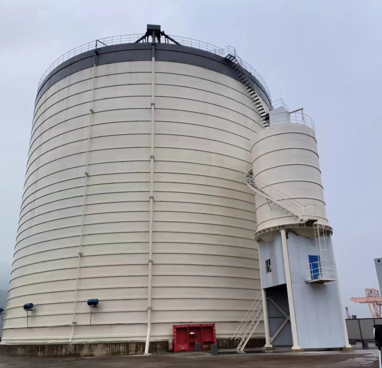 津市10万吨水泥钢板库